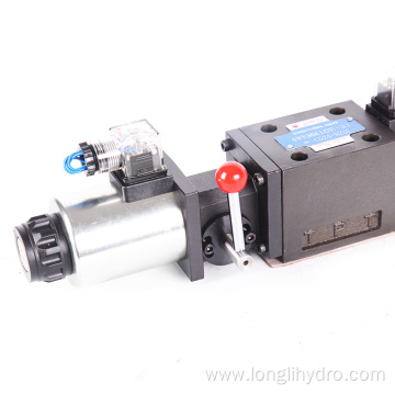 4WEMM10 Hydraulic Solenoid Manual Directional Control Valve